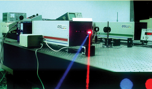 光学超晶格晶体可见光全固态激光器